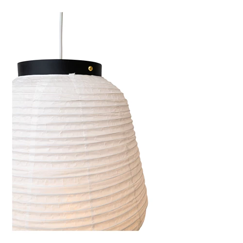 Lucide KEENU - Pendant light - Ø 67 cm - 1xE27 - White - Essential - detail 1